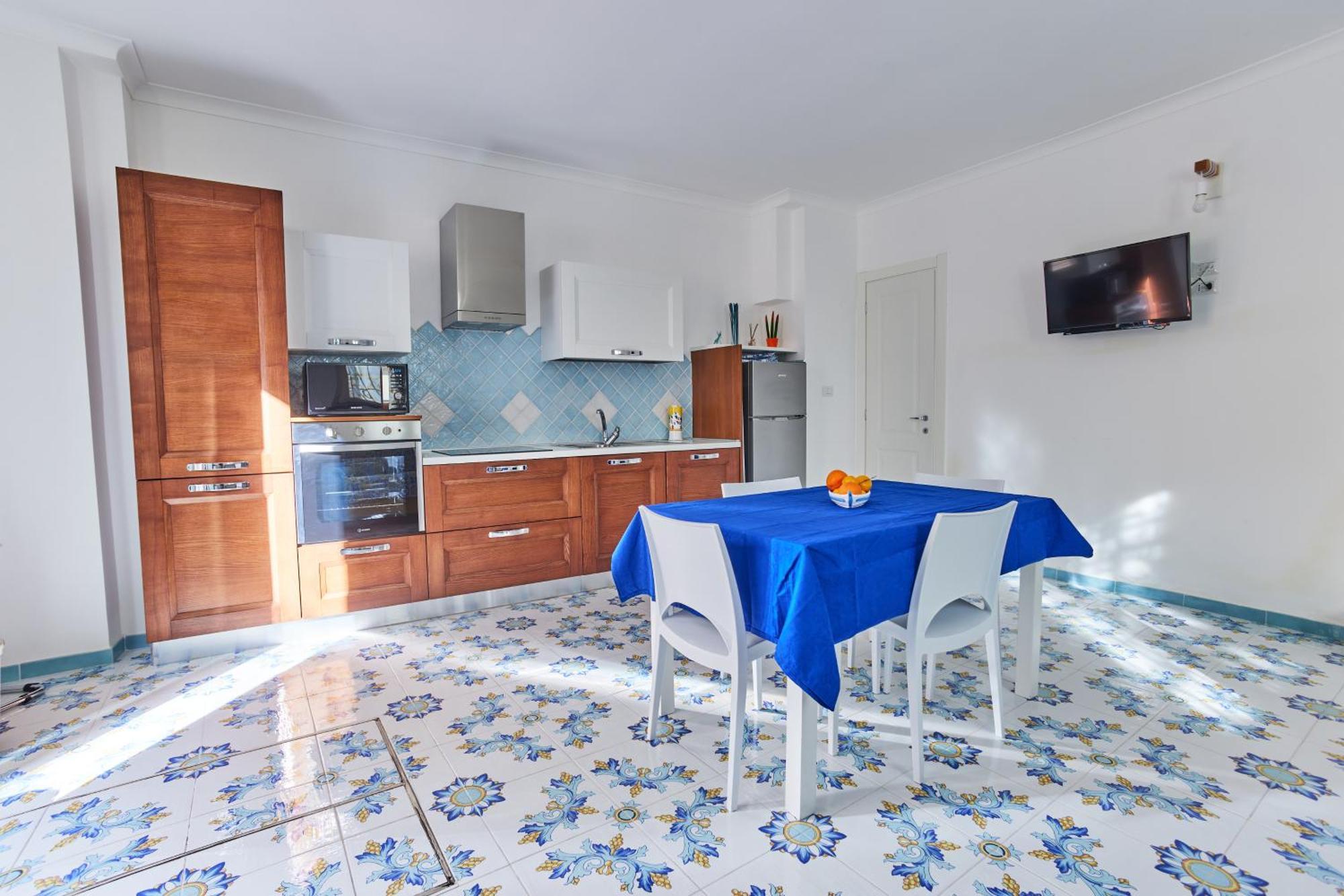 Seashell Apartment Minori Bagian luar foto