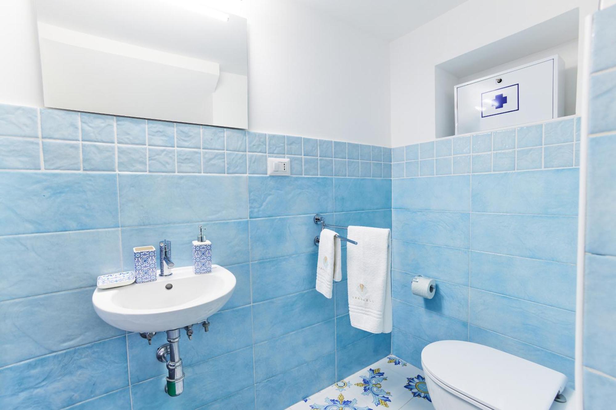 Seashell Apartment Minori Bagian luar foto