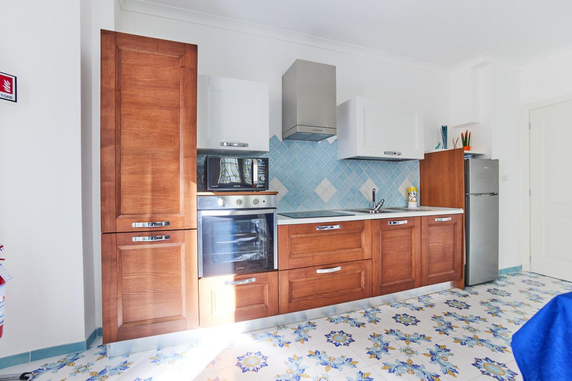 Seashell Apartment Minori Bagian luar foto